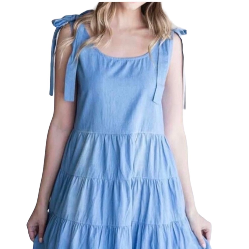 NWT Jodifl denim chambray dress
